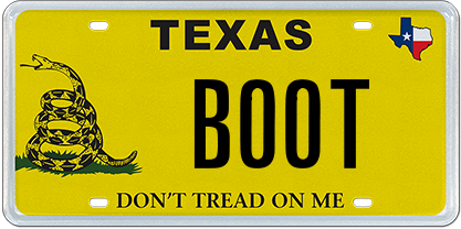 Don't Tread on Me Flag - BOOT