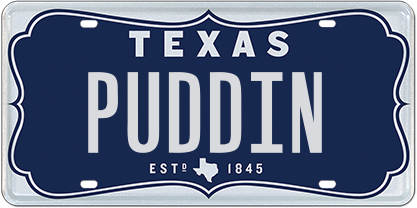 Texas Vintage Blue - PUDDIN