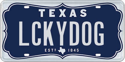 Texas Vintage Blue - LCKYDOG