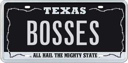 Texas Barbed Wire - Black - BOSSES