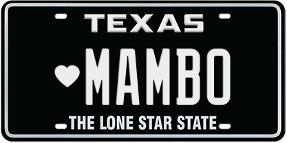 Black & White Premium Embossed - @MAMBO