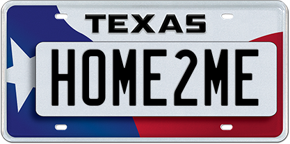 Lone Star Flag Premium Embossed - HOME2ME