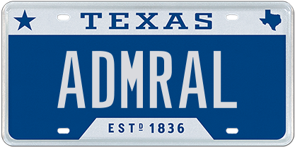 Texas Blue 1836 - ADMRAL