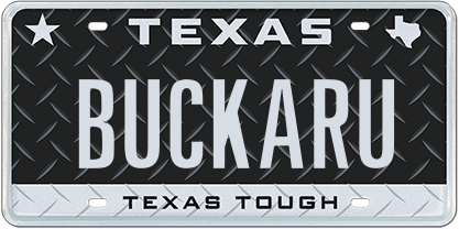 Texas Tough Black - BUCKARU