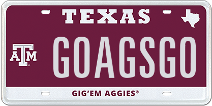 Texas A&M University - Maroon - GOAGSGO